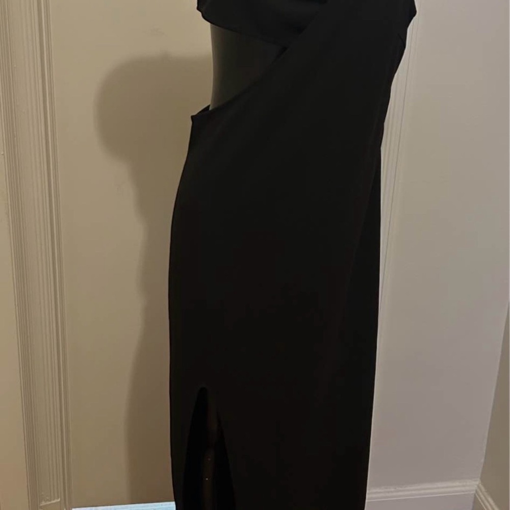 Macy's Chic Black One-Shoulder Dress